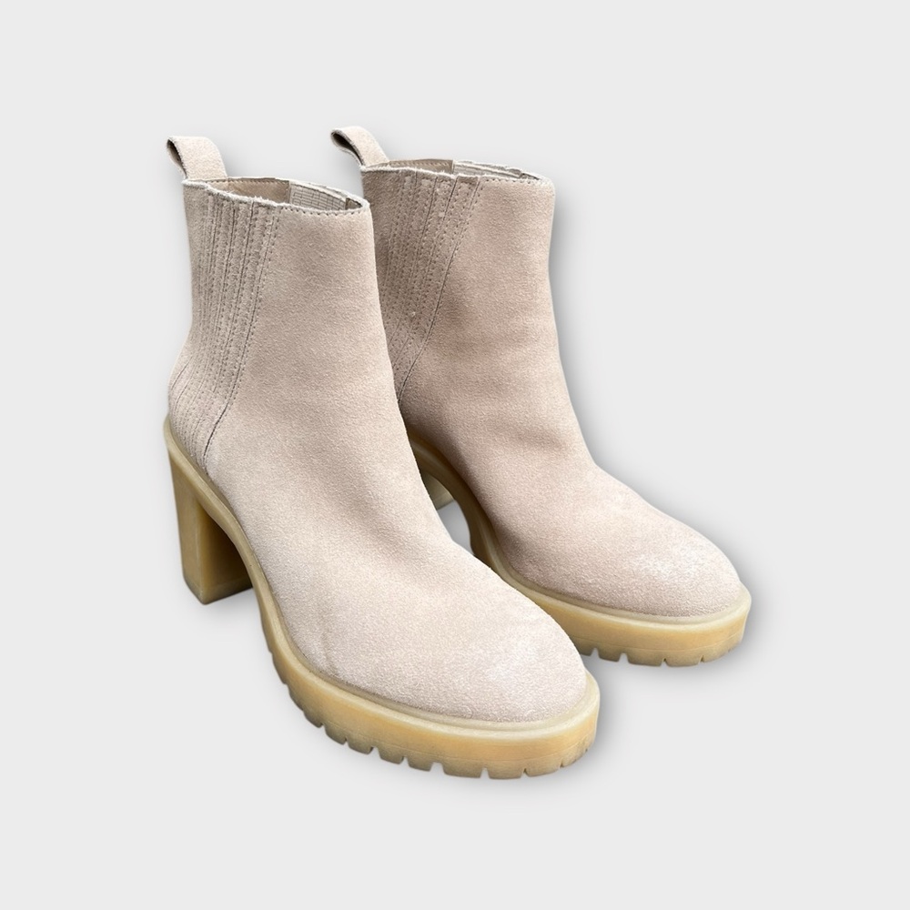 Dolce Vita Celia Ankle Boots suede Leather Sz 10